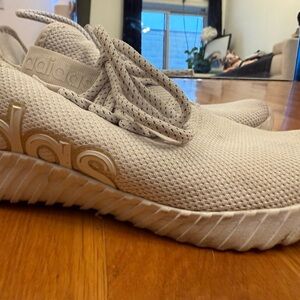 Adidas Light Gray Knit Sneakers